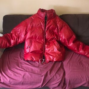 Red Plaid in the inside